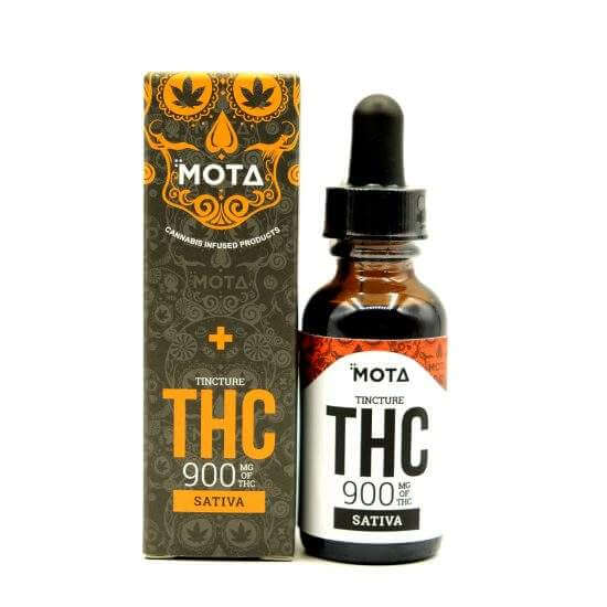Sativa tincture for sale - THC Sativa  strains - 900mg - Mota THC online - dispensaries near me