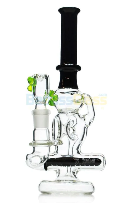 Inline to Donut Perc Recycler Water Pipe